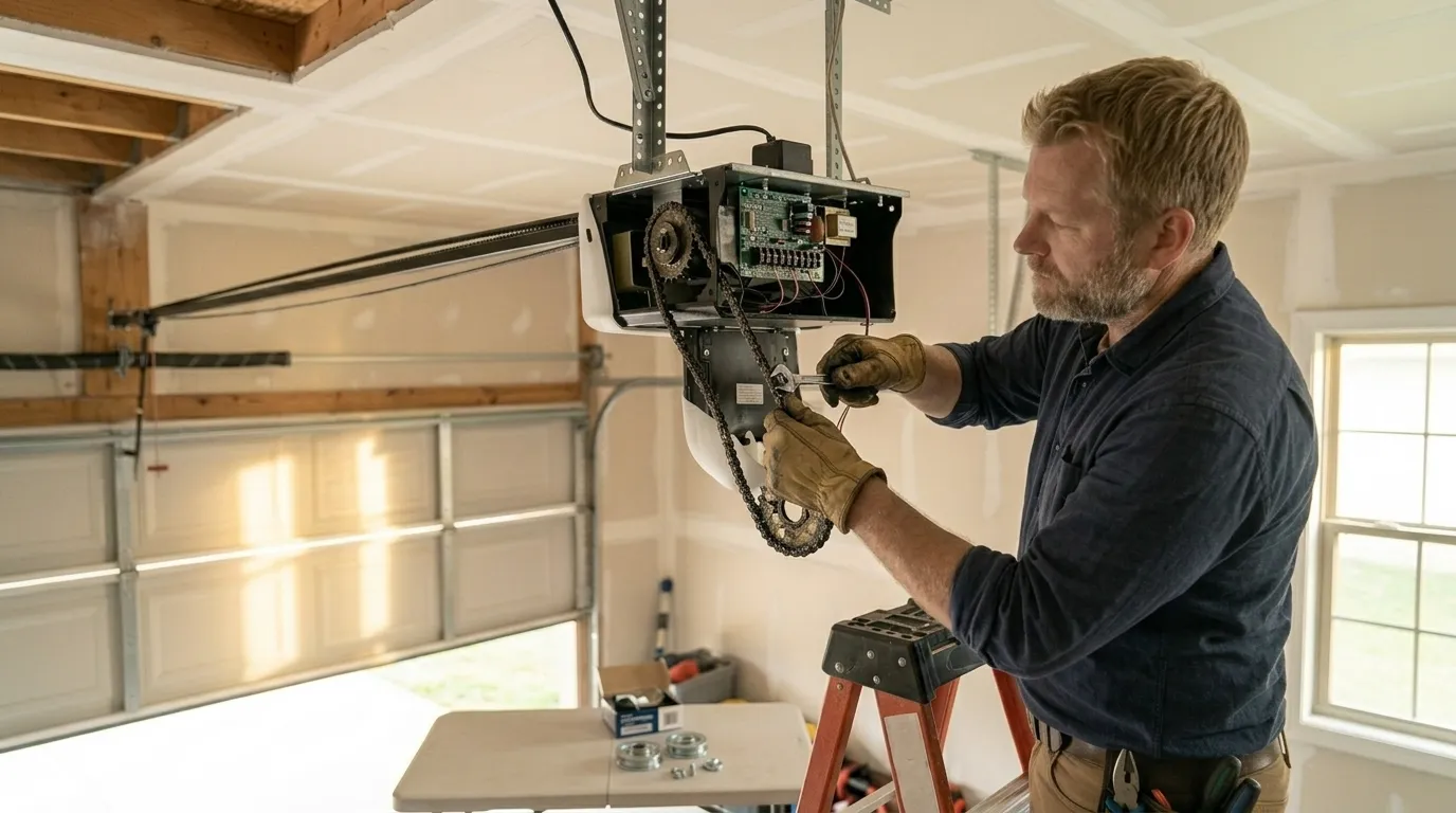 Garage door work by Portland Garage Door Pros in Portland, OR