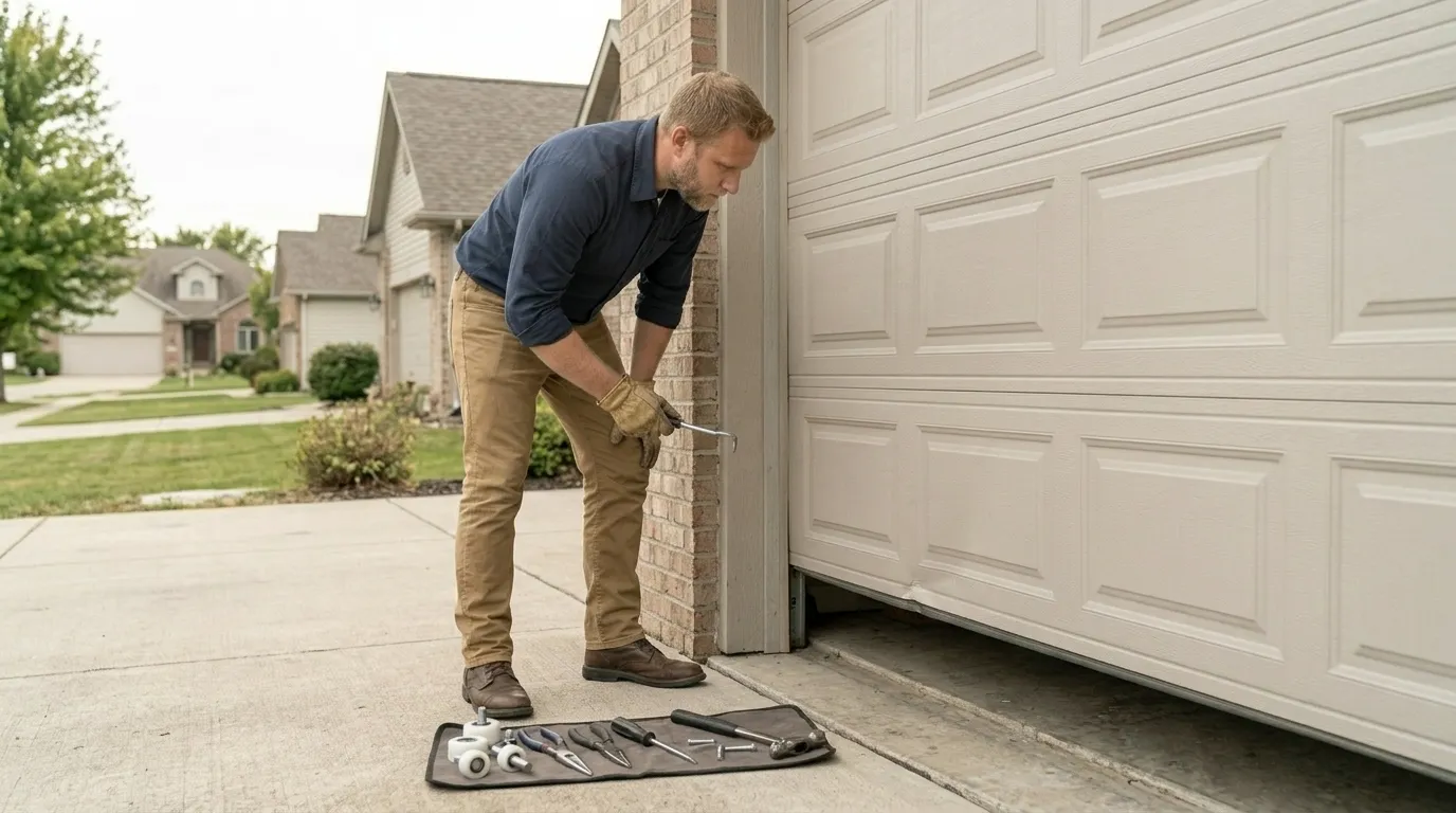 Garage Door Work in South Portland, Portland